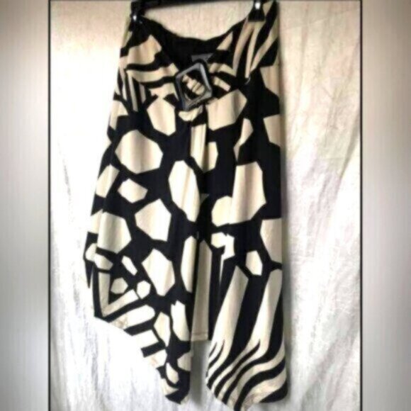 Vintage Joseph Ribkoff A-Symmetrical Layered Skirt Size 12 - Picture 3 of 7